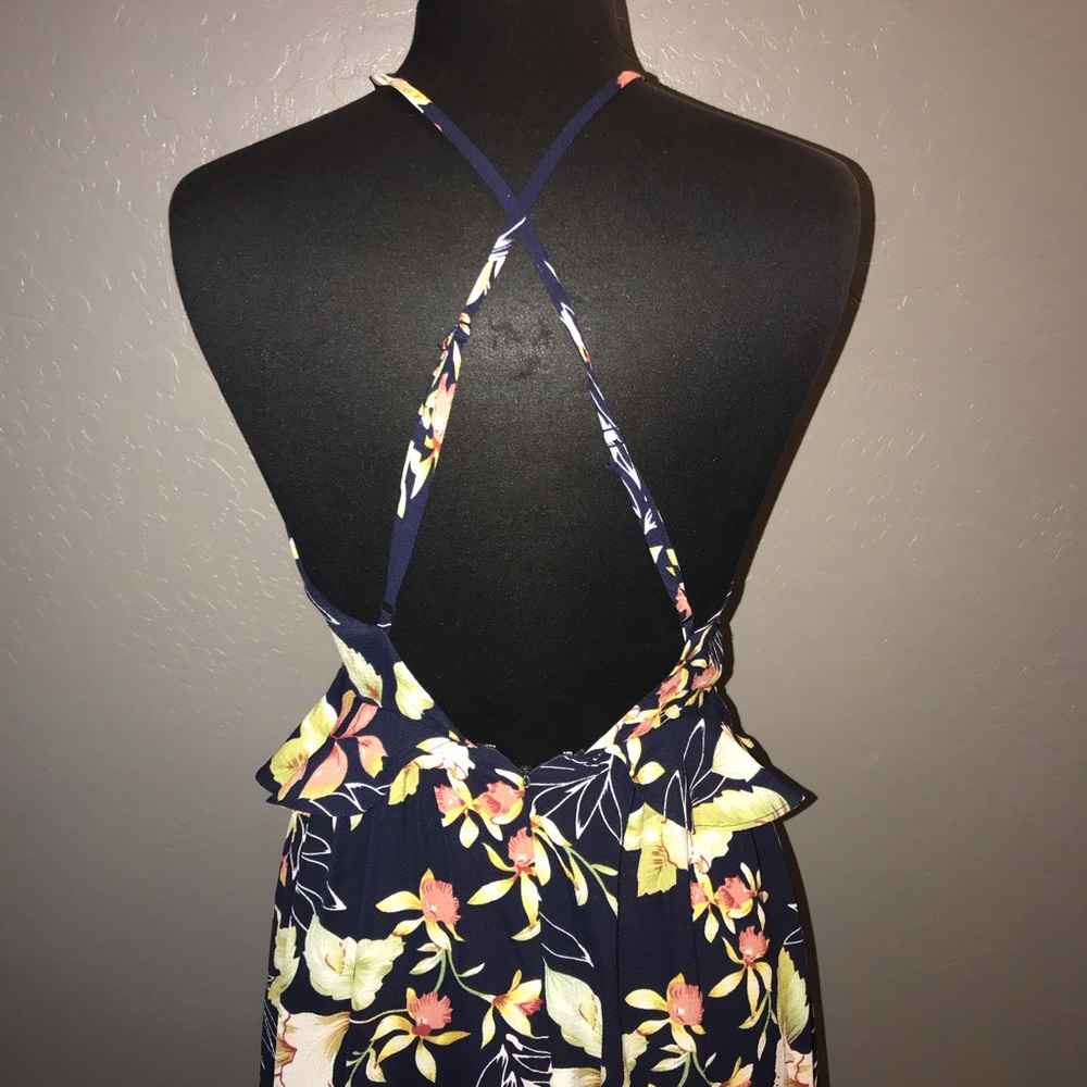 Long Lucy Paris Floral Dress - Picture 3 of 6